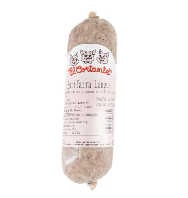 Butifarra de Lengua El Cortante 350g