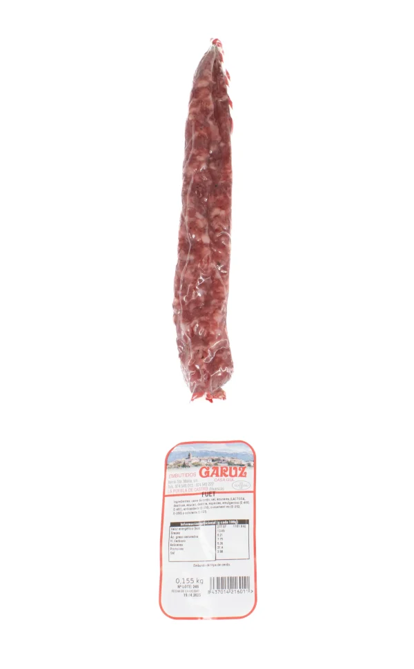 Fuet Artesano Embutidos Garuz 150g