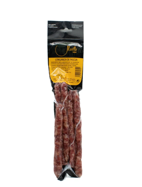 Longaniza de Pascua Curada Casa Maella 200g