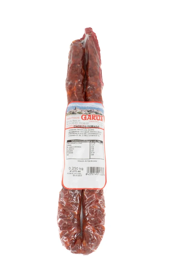 Longaniza Curada de Aragón Garuz 250g