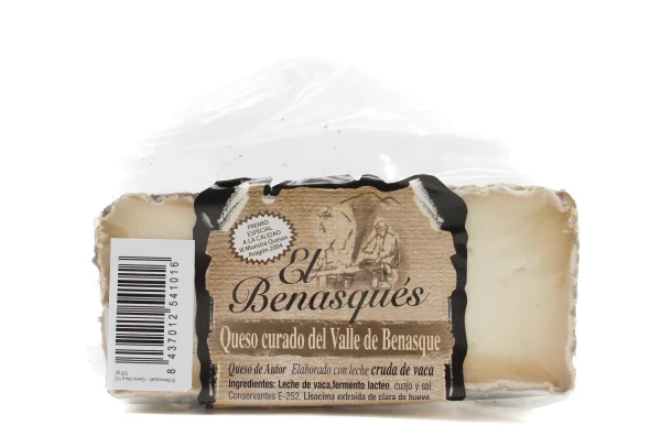 Queso Curado de Vaca Benasqués 320 gr