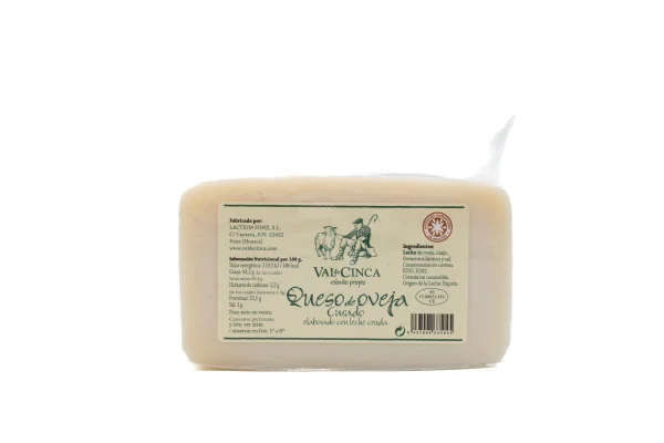 Queso Curado de Oveja Val de Cinca 400g