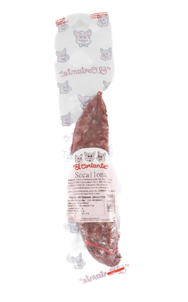 Secallona Curada El Cortante 200g