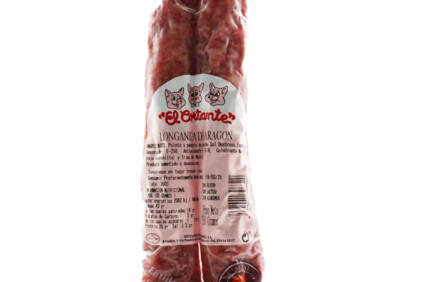 Longaniza Curada de Aragón El Cortante 330g - Imagen 2