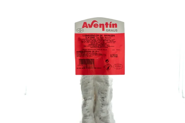 Longaniza de Graus con Moho Embutidos Aventín 350g - Imagen 2