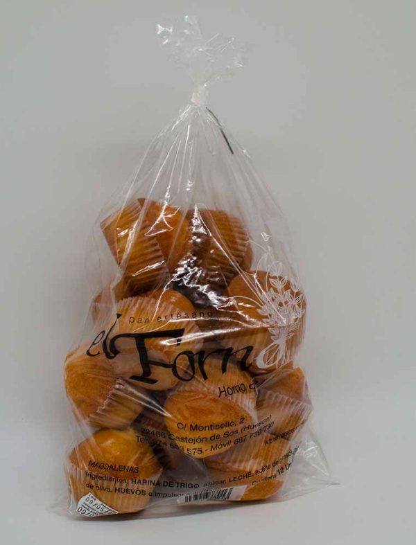Magdalenas Caseras El Forno de Castejón de Sos 450g - Imagen 2