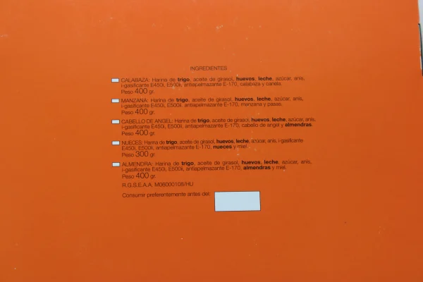 Pastillo de Cabello de Ángel El Forno de Castejón de Sos 400g - Imagen 3