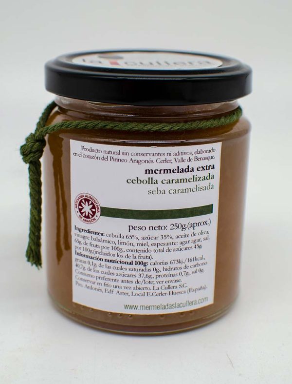 La Cullera Mermeladas de Cebolla Caramelizada 250g - Imagen 2