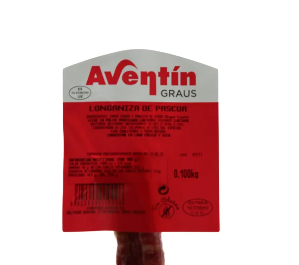 Longaniza de Pascua de Graus Aventín 100g - Imagen 2