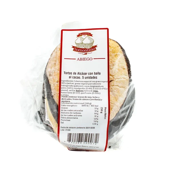 Tortas de Alcázar Choco Repostería del Somontano 5uds