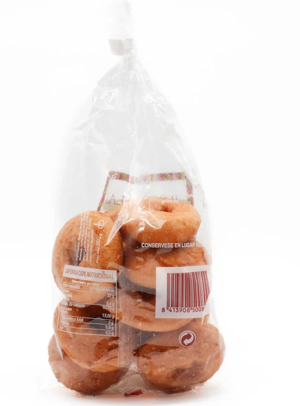 Rosquillas Artesanas Repostería del Somontano 200gr - Imagen 2