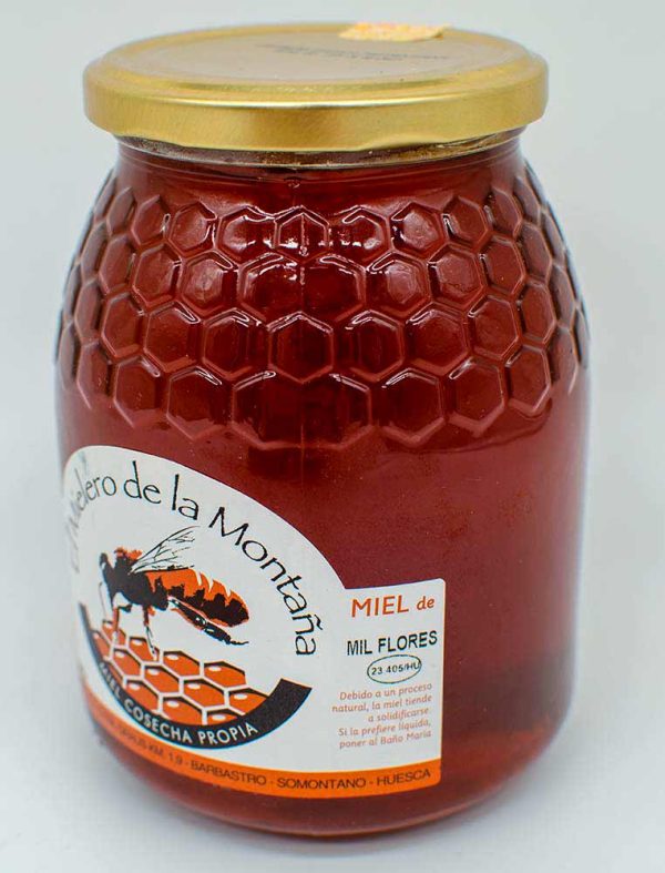 Miel Mil Flores del Mielero de la Montaña 1kg - Imagen 2