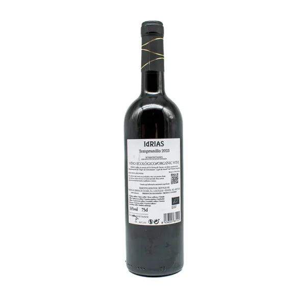 Vino Somontano Idrias Tempranillo Ecológico 75 cl - Imagen 2