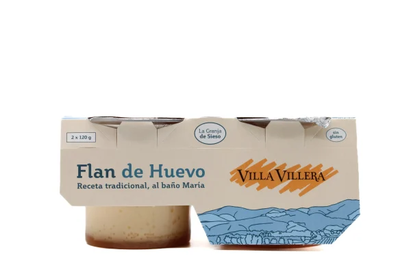 Flan de Huevo Villa Villera