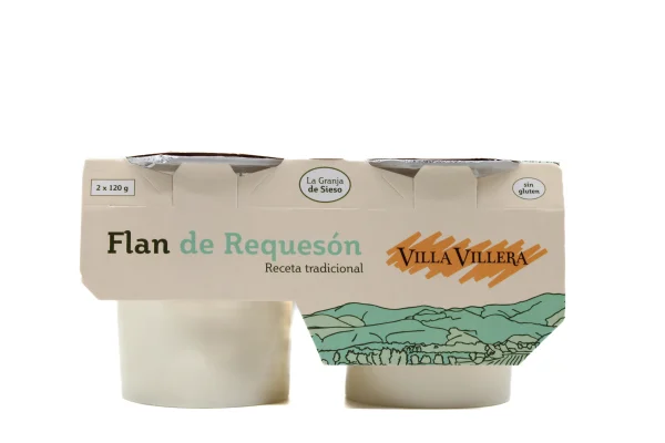 Flan de Requesón Villa Villera