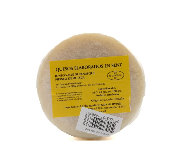Queso de Oveja Semicurado Macizo Cotiella 450g - Imagen 2