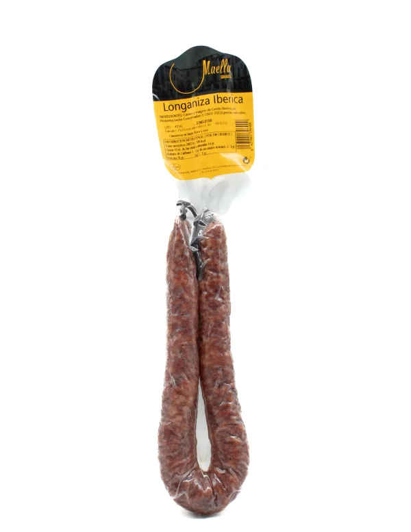 Longaniza Curada Ibérica Maella 300g