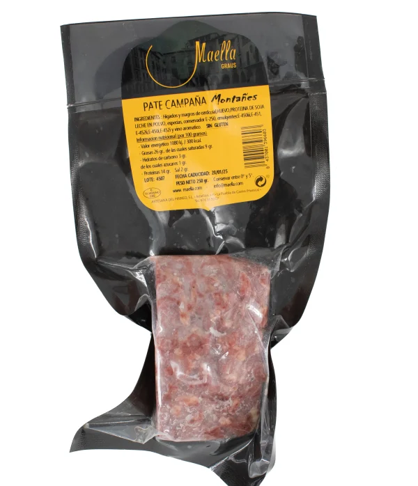 Paté de Campaña Montañés Maella 250g