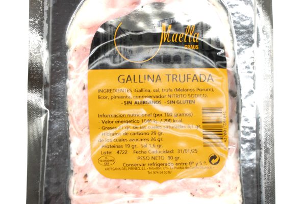 Gallina Trufada Maella 80g - Imagen 2