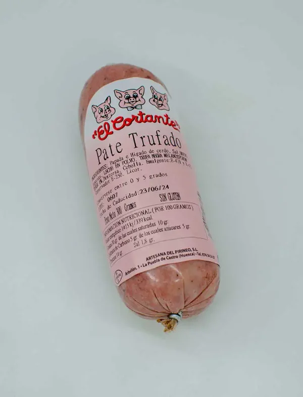 Paté Trufado Embutidos El Cortante 300gr