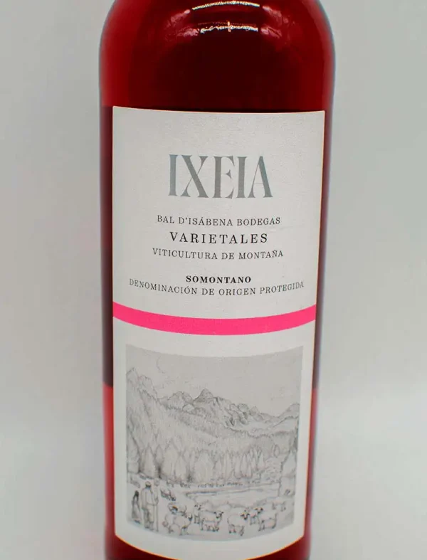 Vino Ixeia Joven Rosado Somontano - Imagen 2