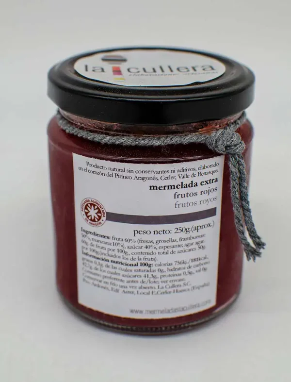 La Cullera Mermeladas de Frutos Rojos 250g - Imagen 2