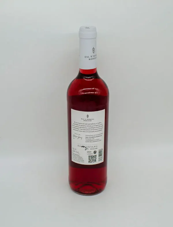 Vino Ixeia Joven Rosado Somontano - Imagen 3