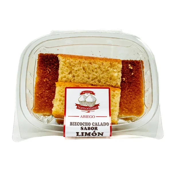 Bizcocho Calado Limón Reposteria Somontano