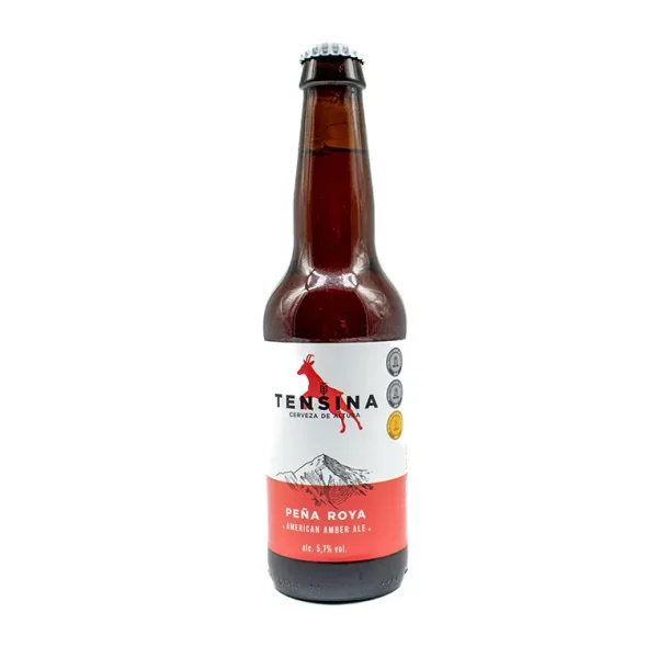 Cerveza Tensina Peña Roya American Amber Ale 33cl