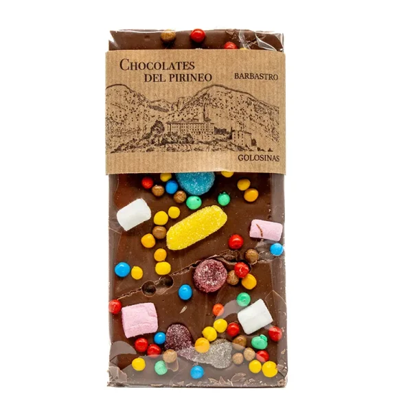 Chocolate con Golosinas Chocolates del Pirineo