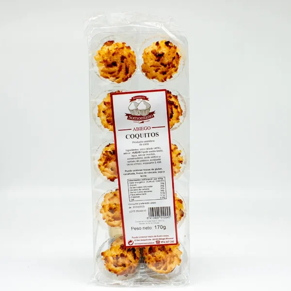Pastas de Coco Reposteria del Somontano