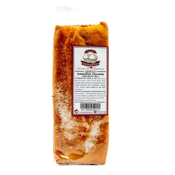 Dobladillos Chocolate Repostería del Somontano 250gr