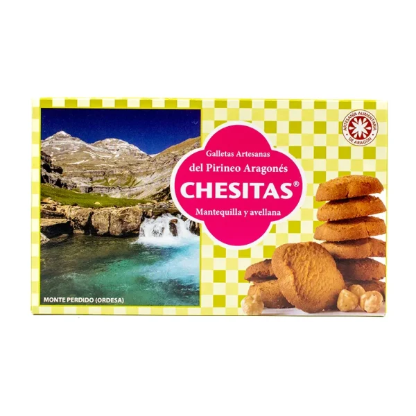 Galletas Chesitas Mantequilla y Avellana 250g