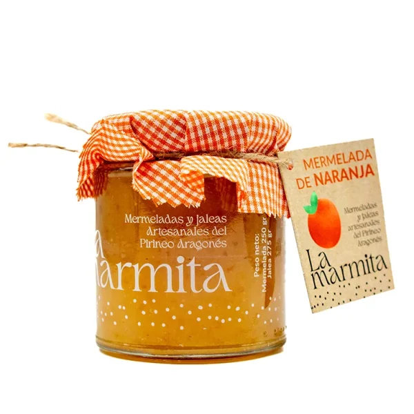 Mermelada Artesana La Marmita Naranja 250 gramos