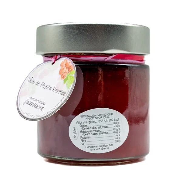 Mermelada de Frambuesa Valle de Pineta Berries 235g