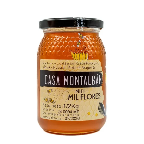 Miel de Casa Montalbán Flores 500 gr