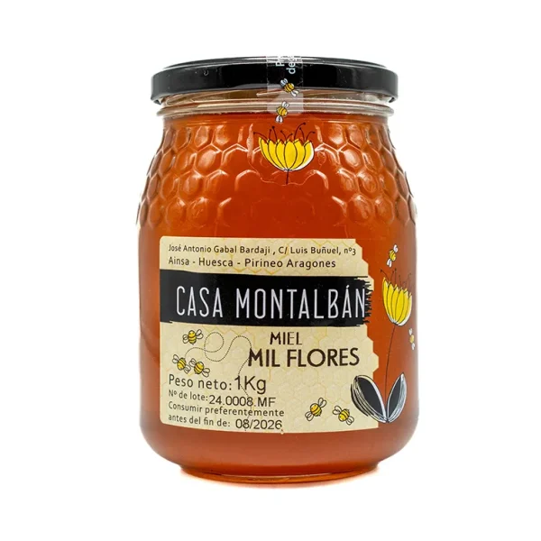 Miel de Casa Montalbán Flores 1 Kg