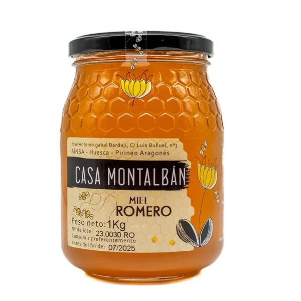 Miel de Casa Montalbán con Romero 1 Kg