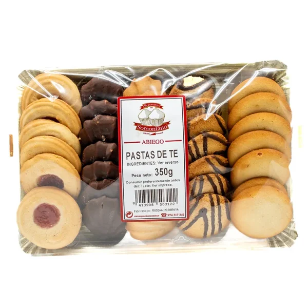 Pastas de Té Repostería del Somontano 385gr