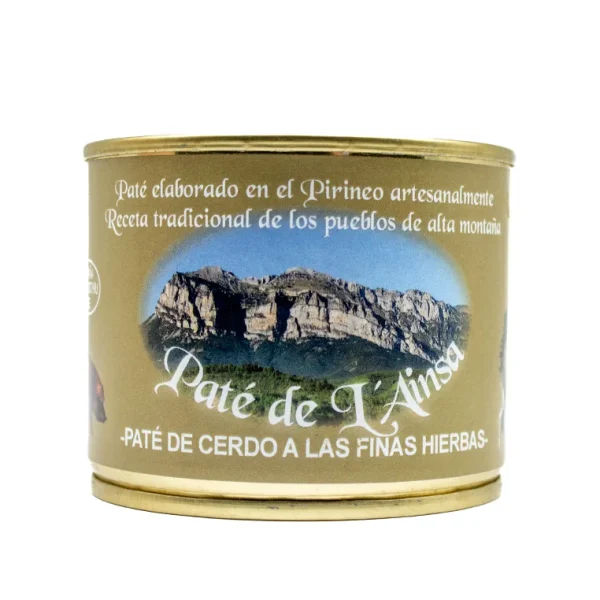 Paté de L'Ainsa Finas Hierbas 200 gr