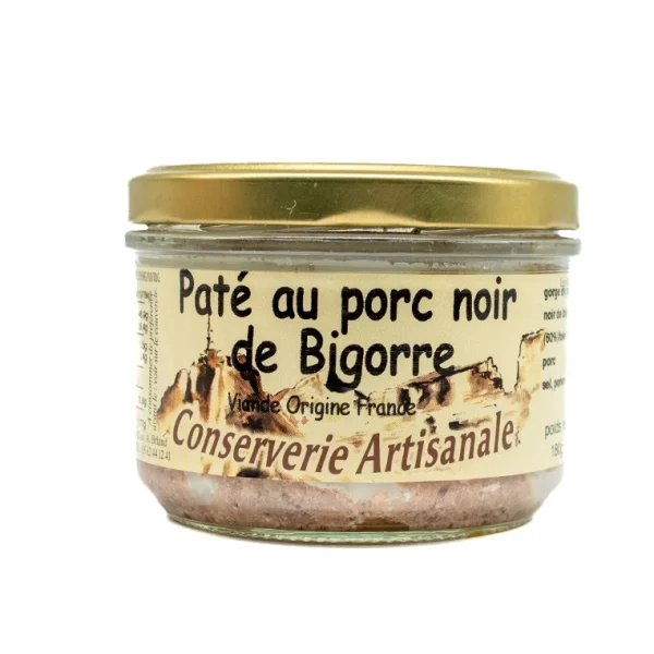 Paté de Cerdo Negro de Bigorre Terroir Pyrénées 180gr