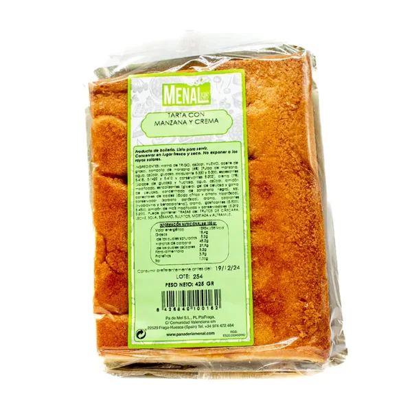 Coca Bizcocho de Fraga Menal Manzana y Crema