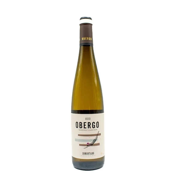 Vino somontano Obergo Gewürztraminer 75 cl