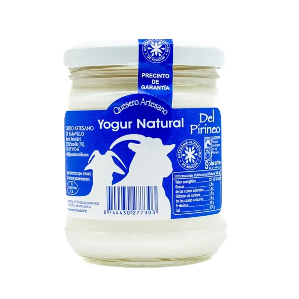 Yogur de Cabra Saravillo 200gr