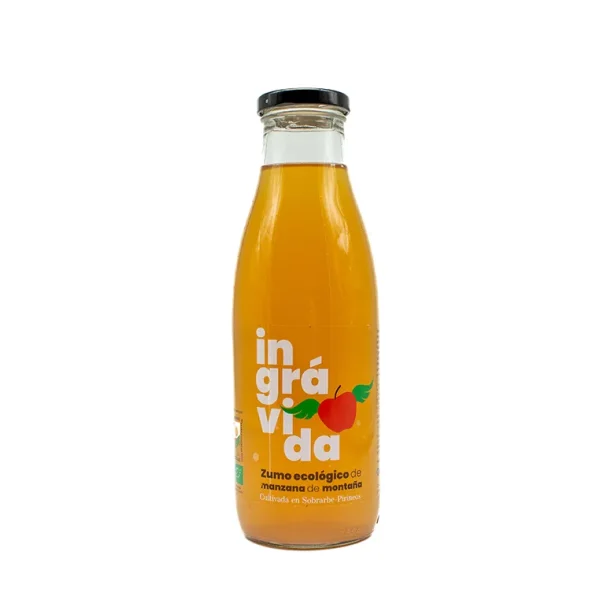 Zumo ecológico de manzana Ingrávida 750 ml
