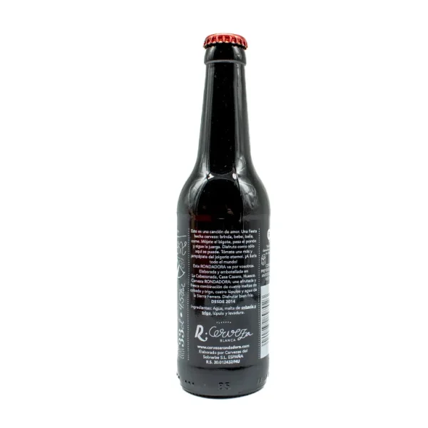 Cerveza Artesana Rondadora Blanca 33cl - Imagen 2
