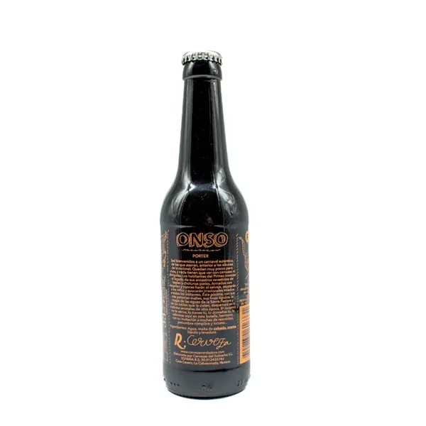Cerveza Rondadora Onso Porter 33cl - Imagen 2