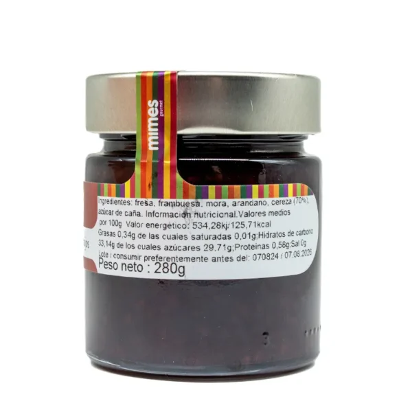 Mermelada Mimes de Frutos Rojos 280g - Imagen 2