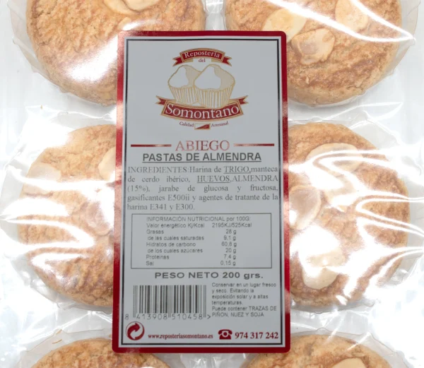 Pastas de Almendra Reposteria del Somontano - Imagen 2