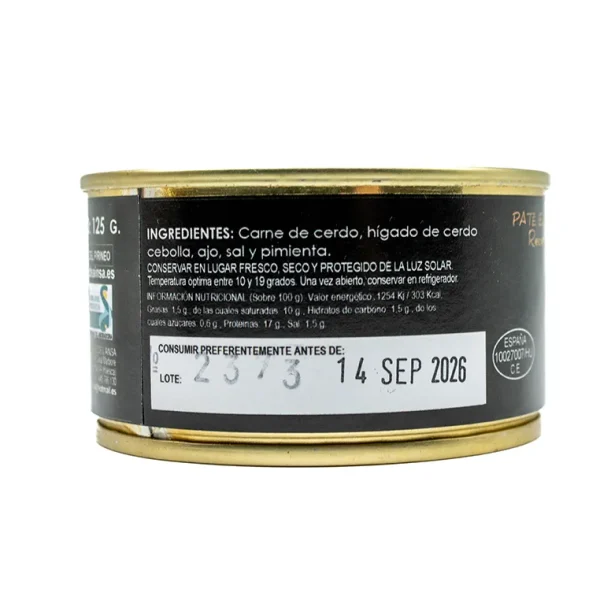 Paté de L'Ainsa Pimienta 125 gr (ideal para untar) - Imagen 2